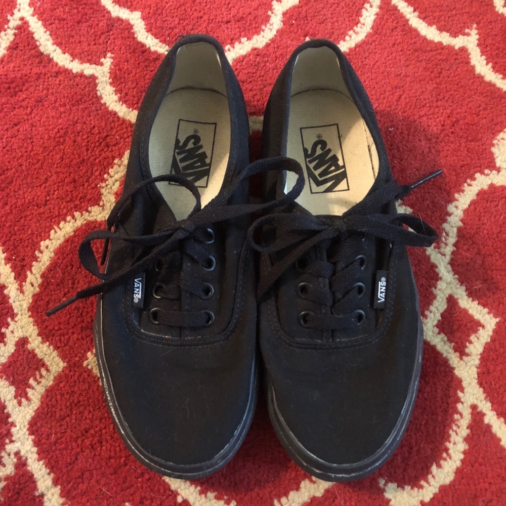 Vans Unisex Black Shoes